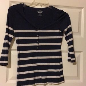 Navy & white stripped Old Navy shirt